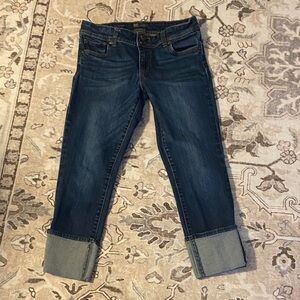 KUT from the Kluth Women's Blue Jeans size 4 cuffed ankle